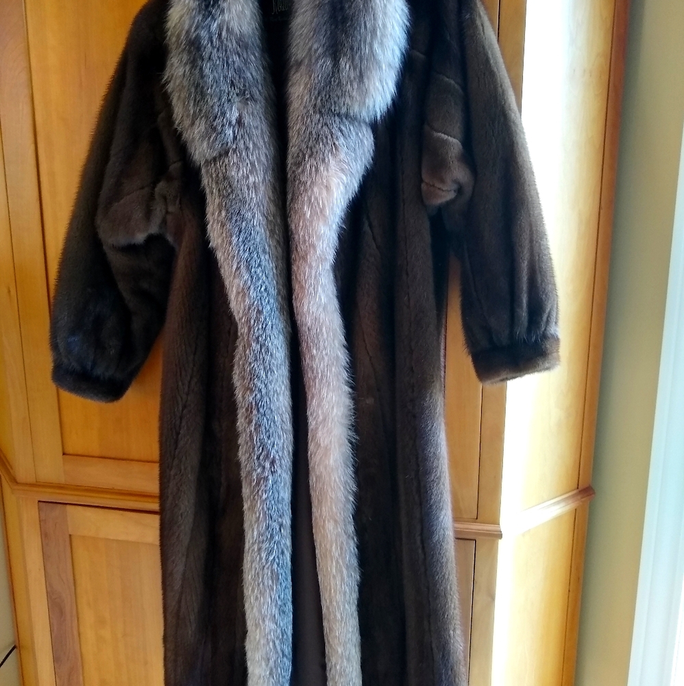 Koslow's Mink with Fox collar